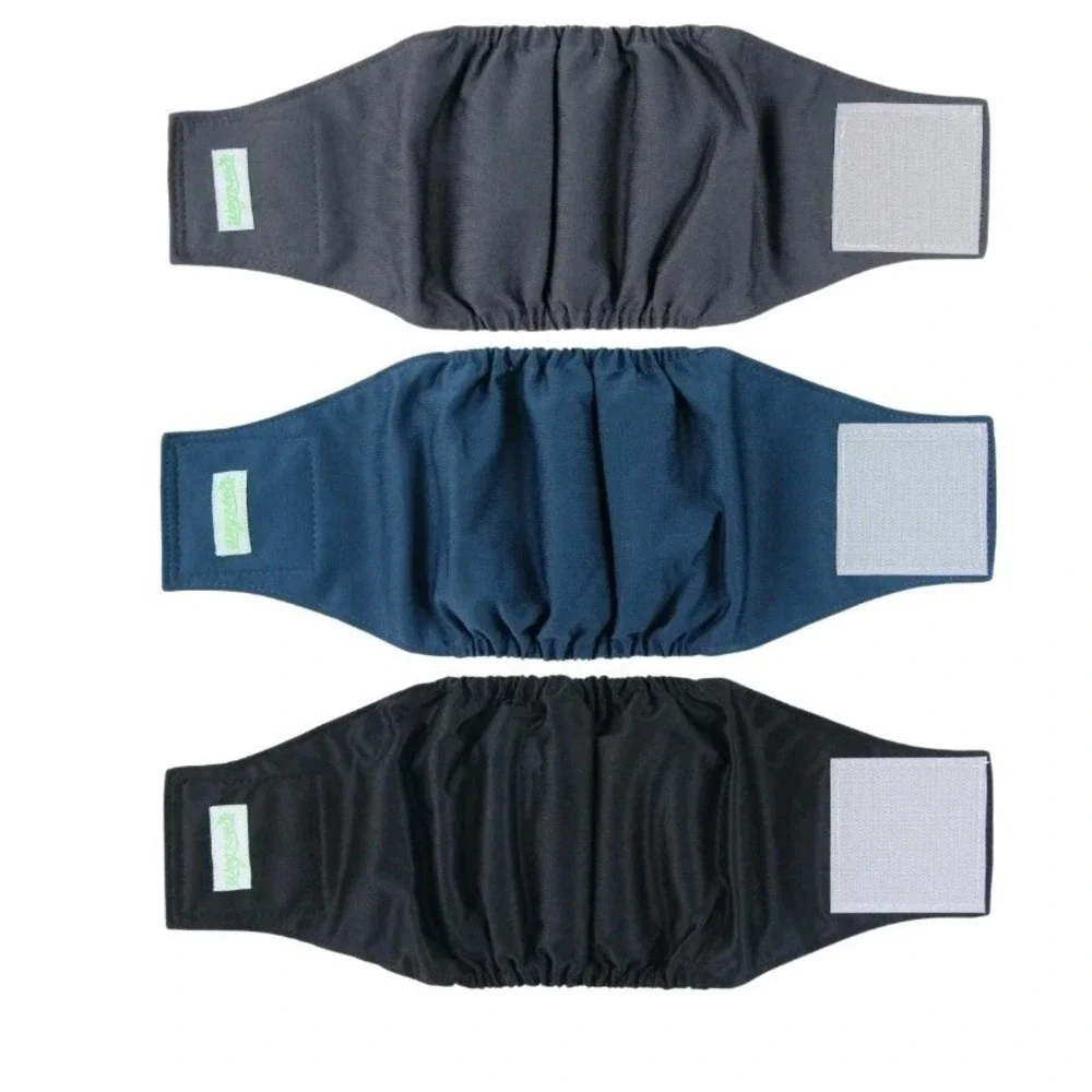 Lot of 3 Wegreeco Reusable Cloth Diapers Washable Adjustable Pocket Diapers New‎